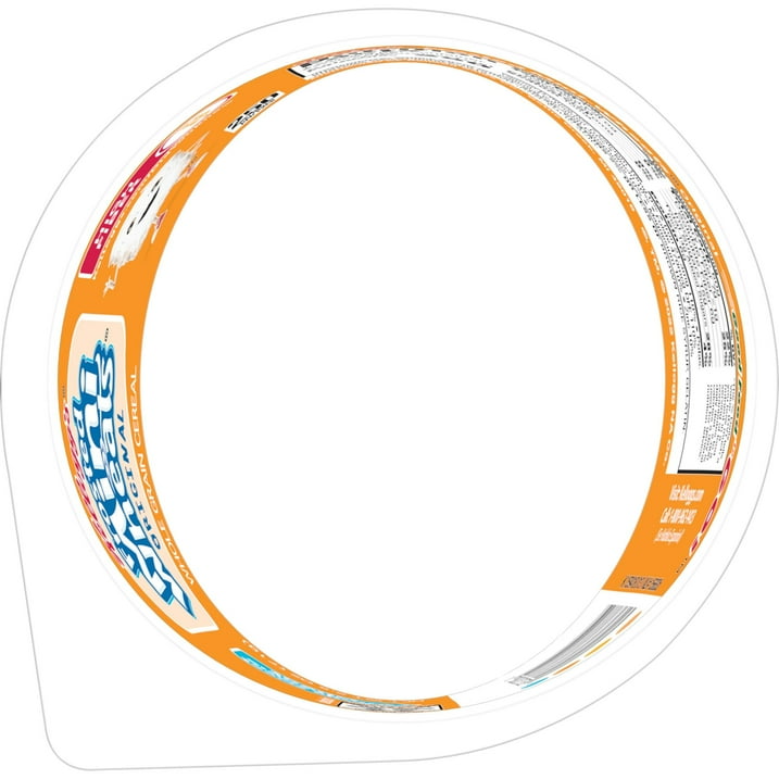 Kellogg's Frosted Mini-Wheats Cold Breakfast Cereal Cup, High-Fiber, Whole Grain, Original, 2.5oz Cup (1 Cup)