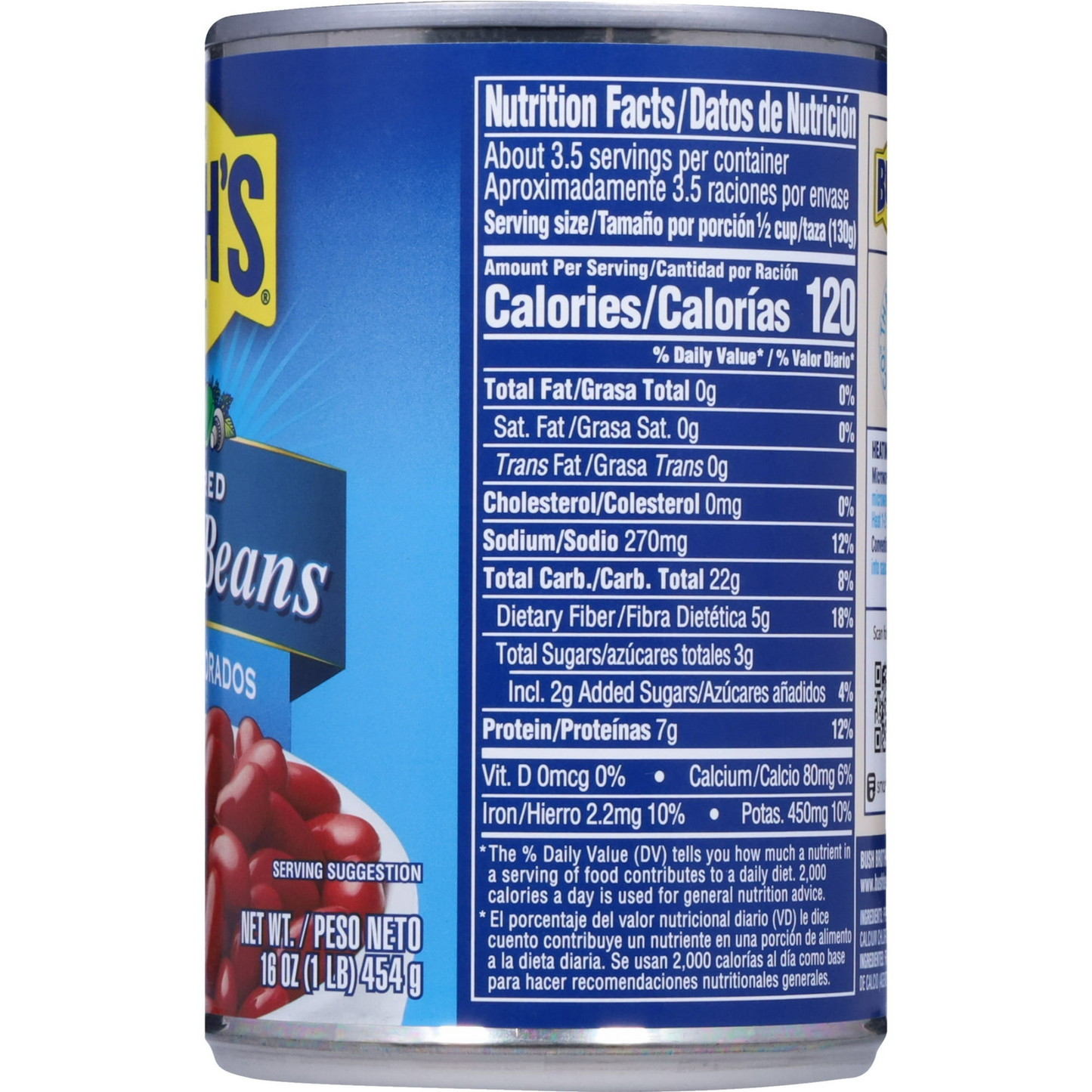 Bush's Light Red Kidney Beans, Canned Dark Red Kidney Beans, 16 oz Can