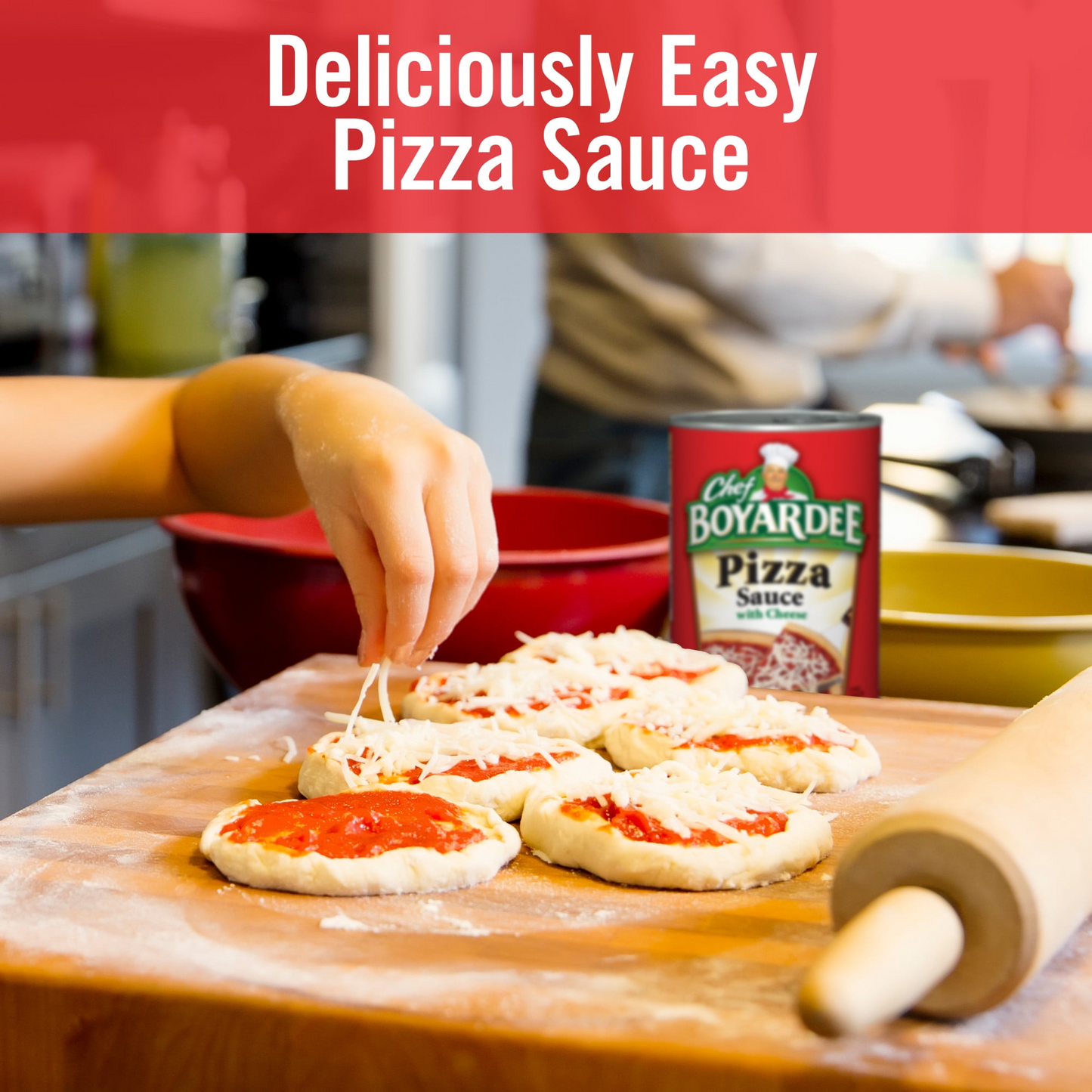 Chef Boyardee Pizza Sauce with Cheese, Ready-to-Eat Meal, 15 oz.