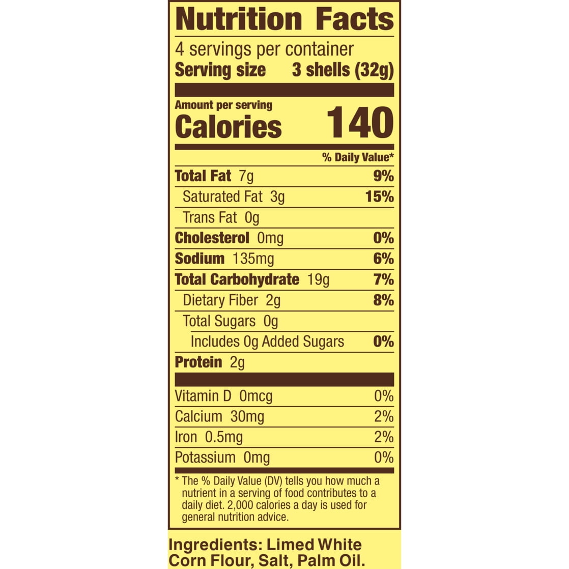 Old El Paso Crunchy White Corn Taco Shells, Gluten Free, 12 Ct., 4.6 oz.