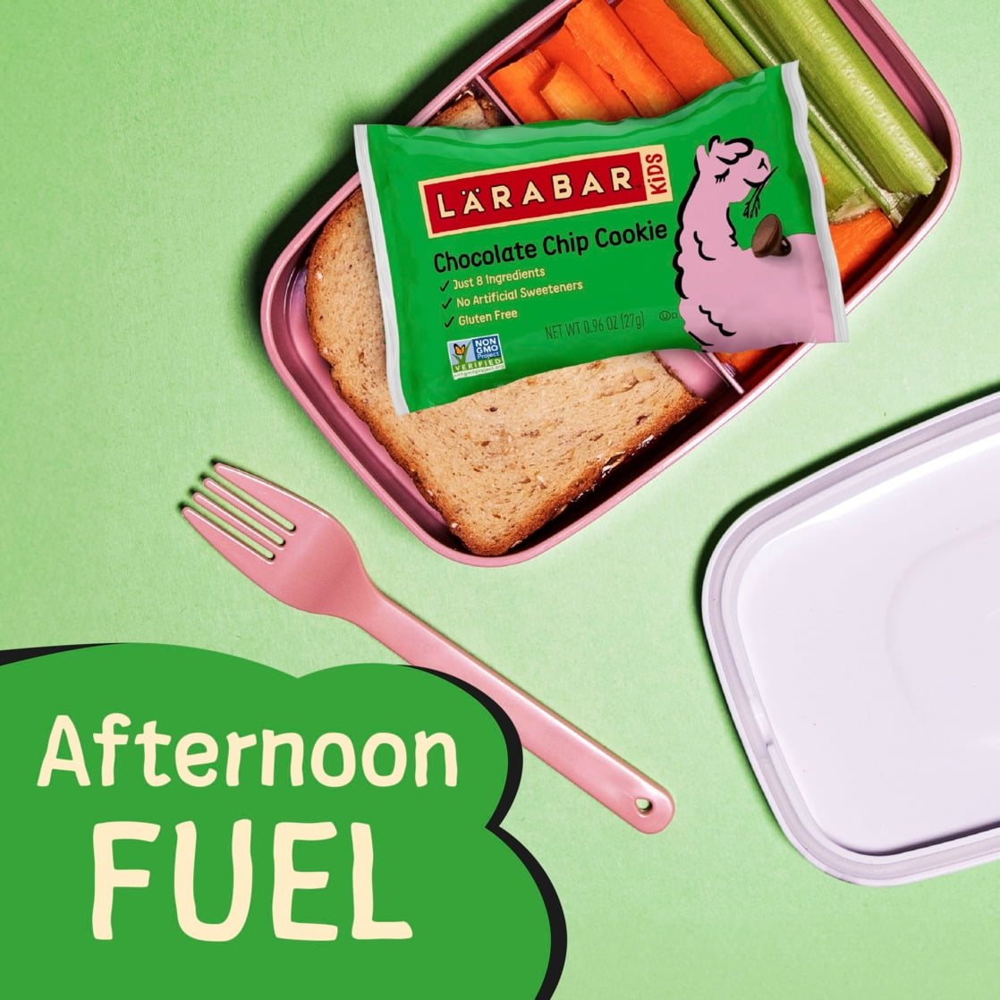 Larabar Kids Bakes Chocolate Chip Cookie Gluten Free Bars, 5.76 oz, 6 Ct