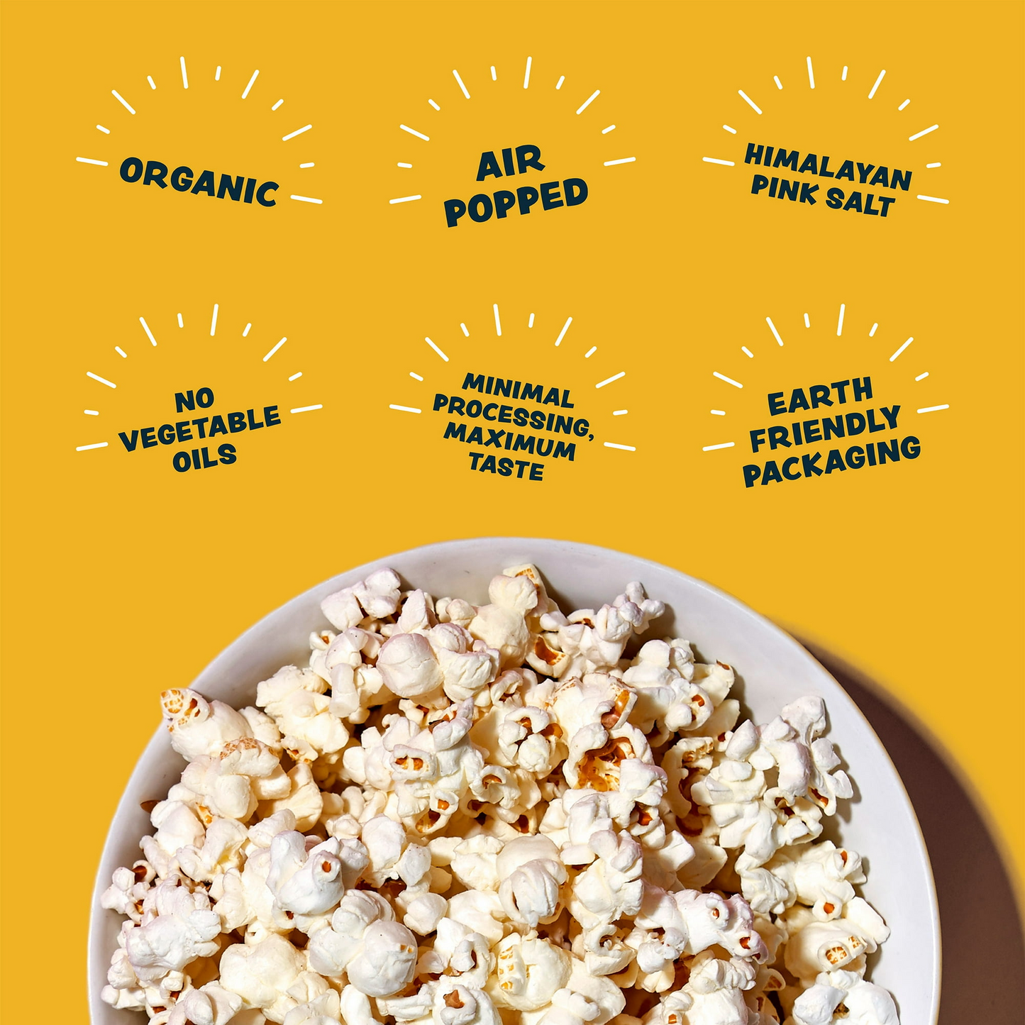 Lesserevil, Organic Popcorn, Himalayan Gold, Gluten-Free, 4.6oz