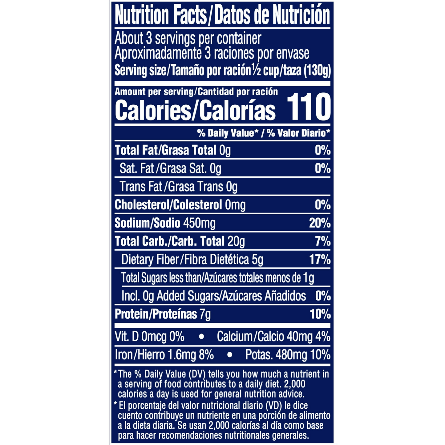 Bush's Black Beans, Canned Beans, 15 oz