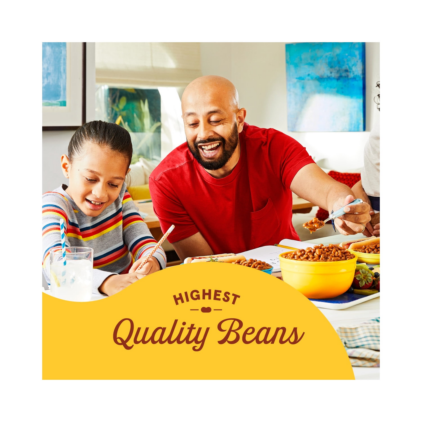 Bush's Zero Sugar Added Baked Beans, Canned Beans, 15.8 oz Can