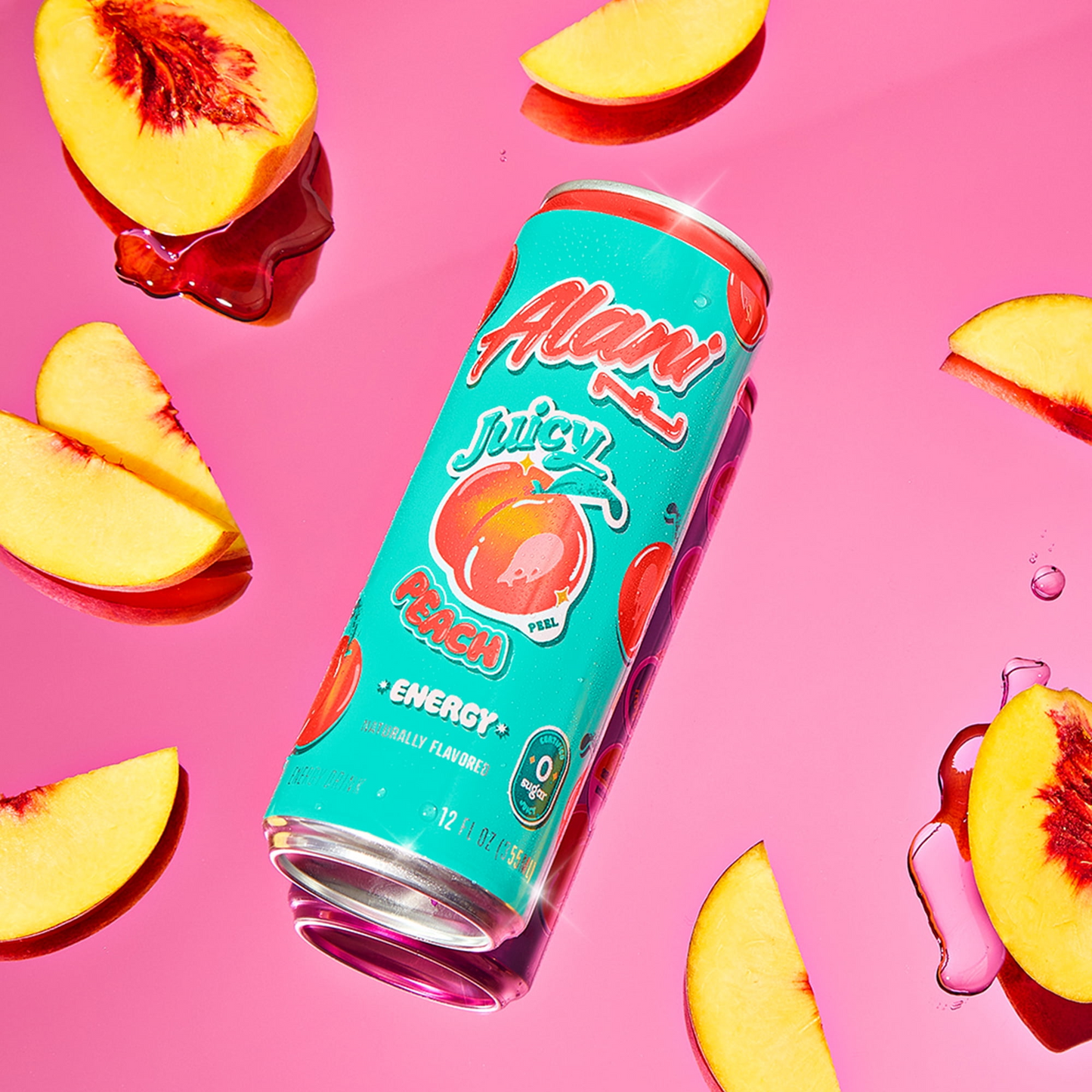 Alani, Juicy Peach, 12 fl oz, Single Can