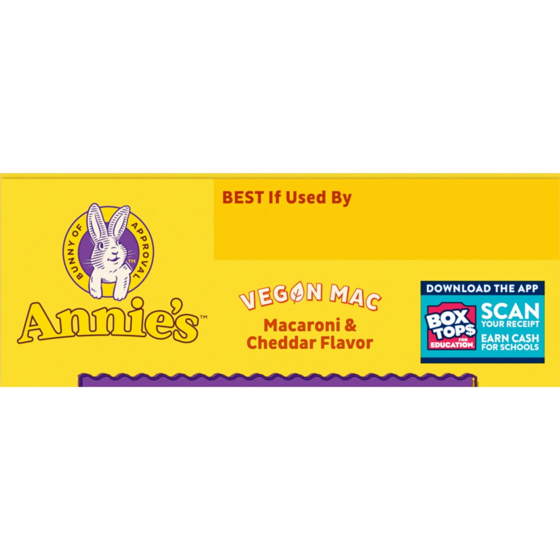 Annie's Vegan Mac and Cheddar Flavor Pasta and Sauce, Organic, Plant Based, 6 oz