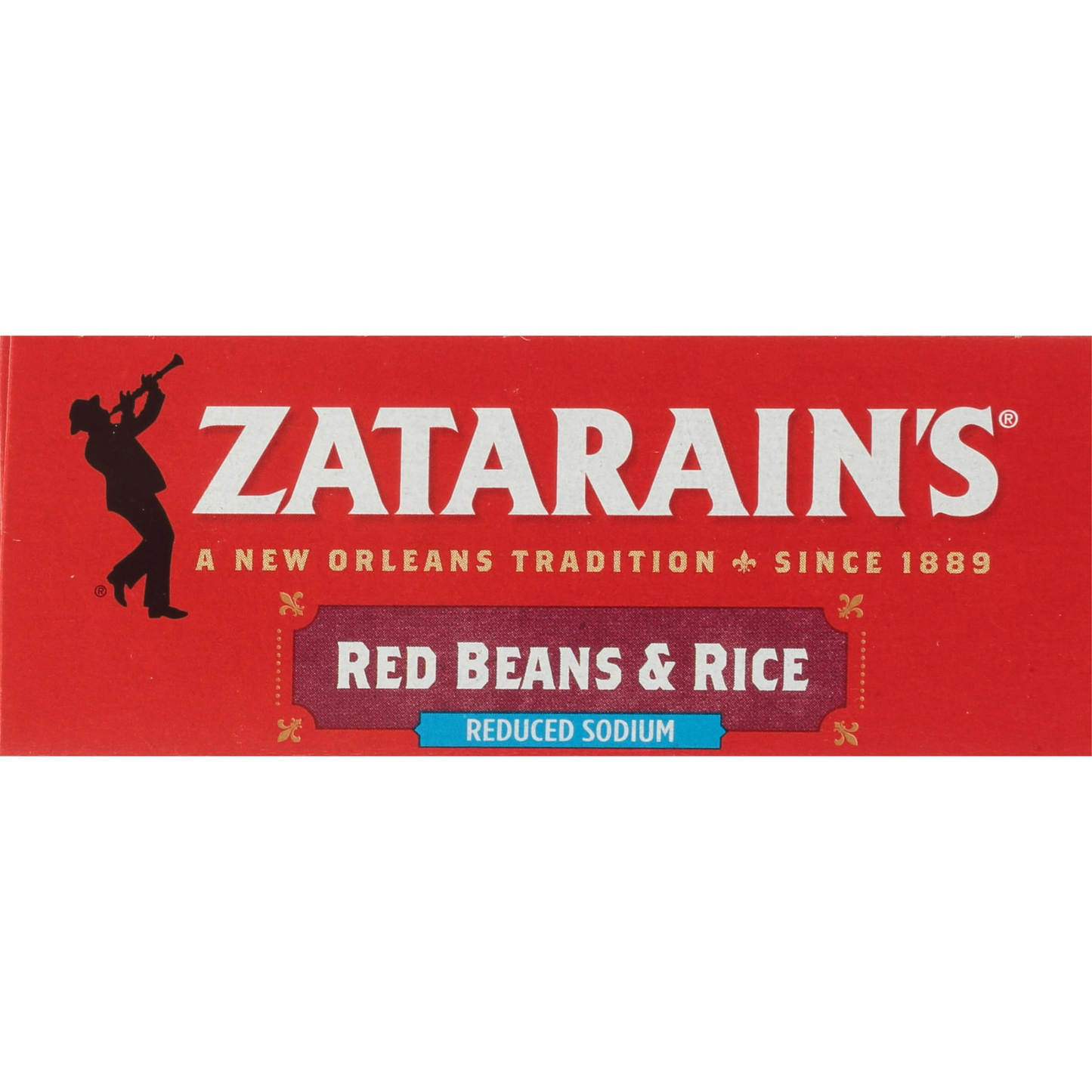 Zatarain's No Artificial Flavors Reduced Sodium Red Beans & Rice Mix, 8.0 oz Box