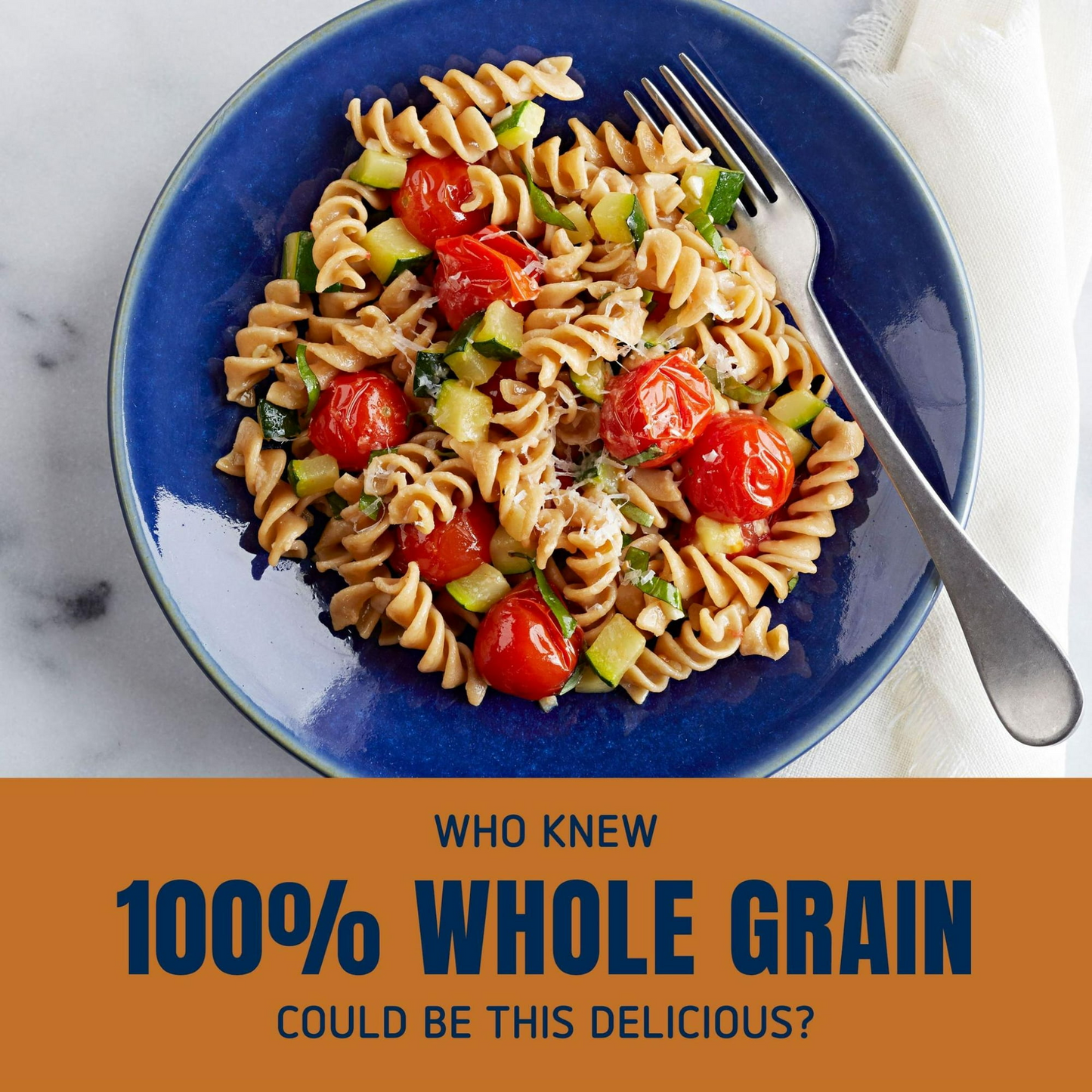 Barilla Whole Grain Rotini Pasta, 100% Whole Wheat, 16 oz. Box