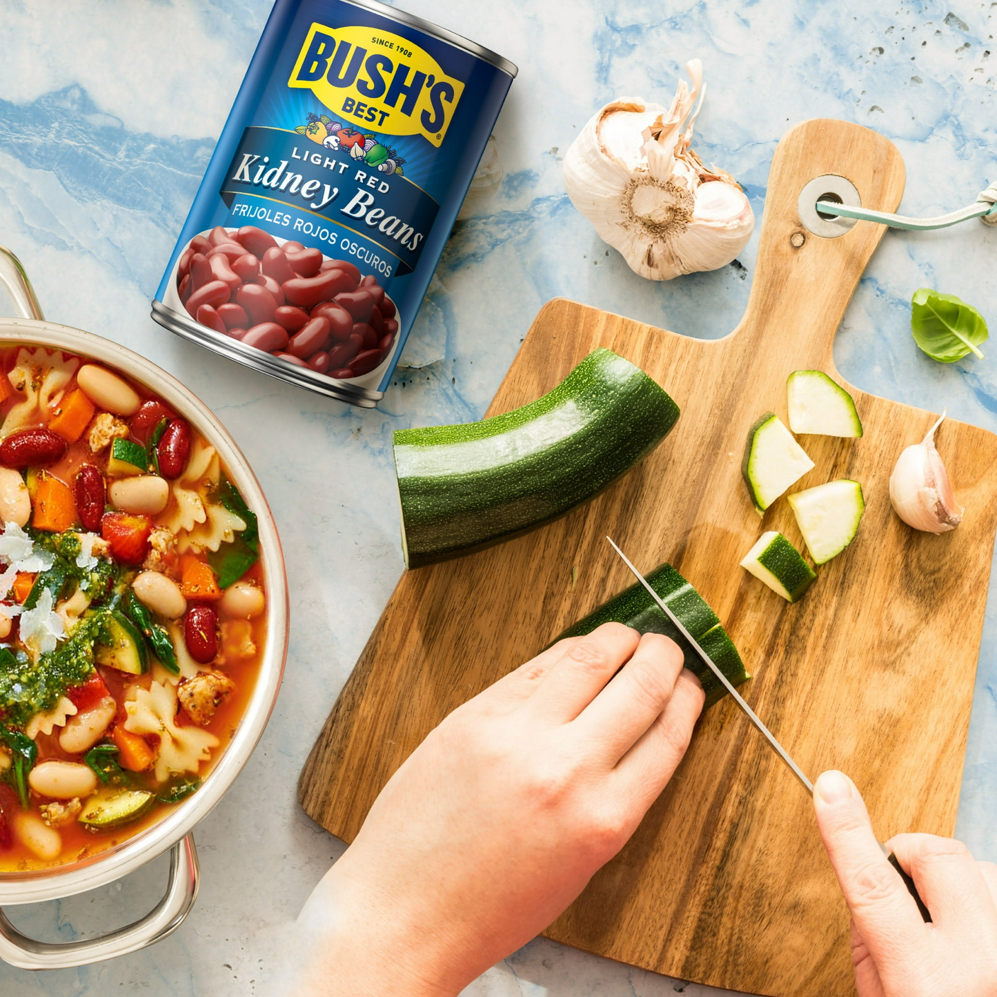 Bush's Light Red Kidney Beans, Canned Dark Red Kidney Beans, 16 oz Can