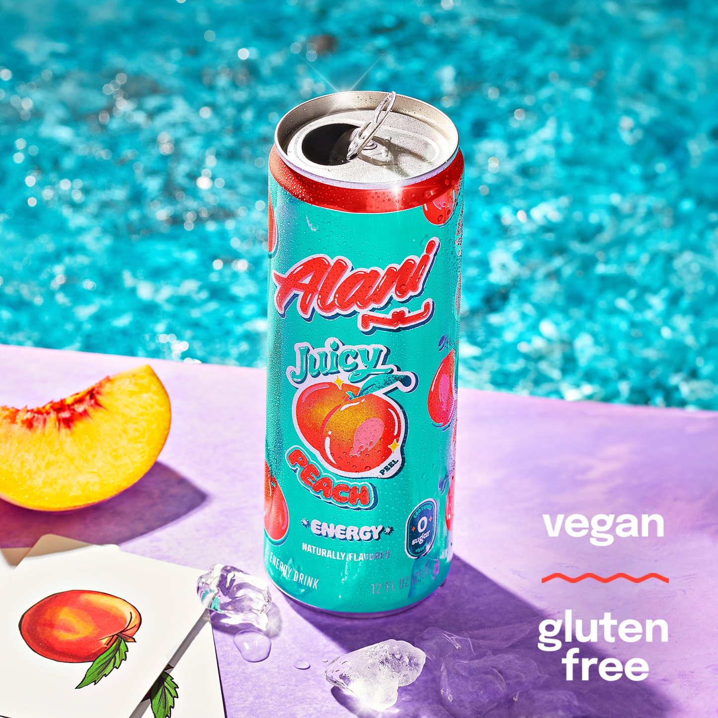Alani, Juicy Peach, 12 fl oz, Single Can