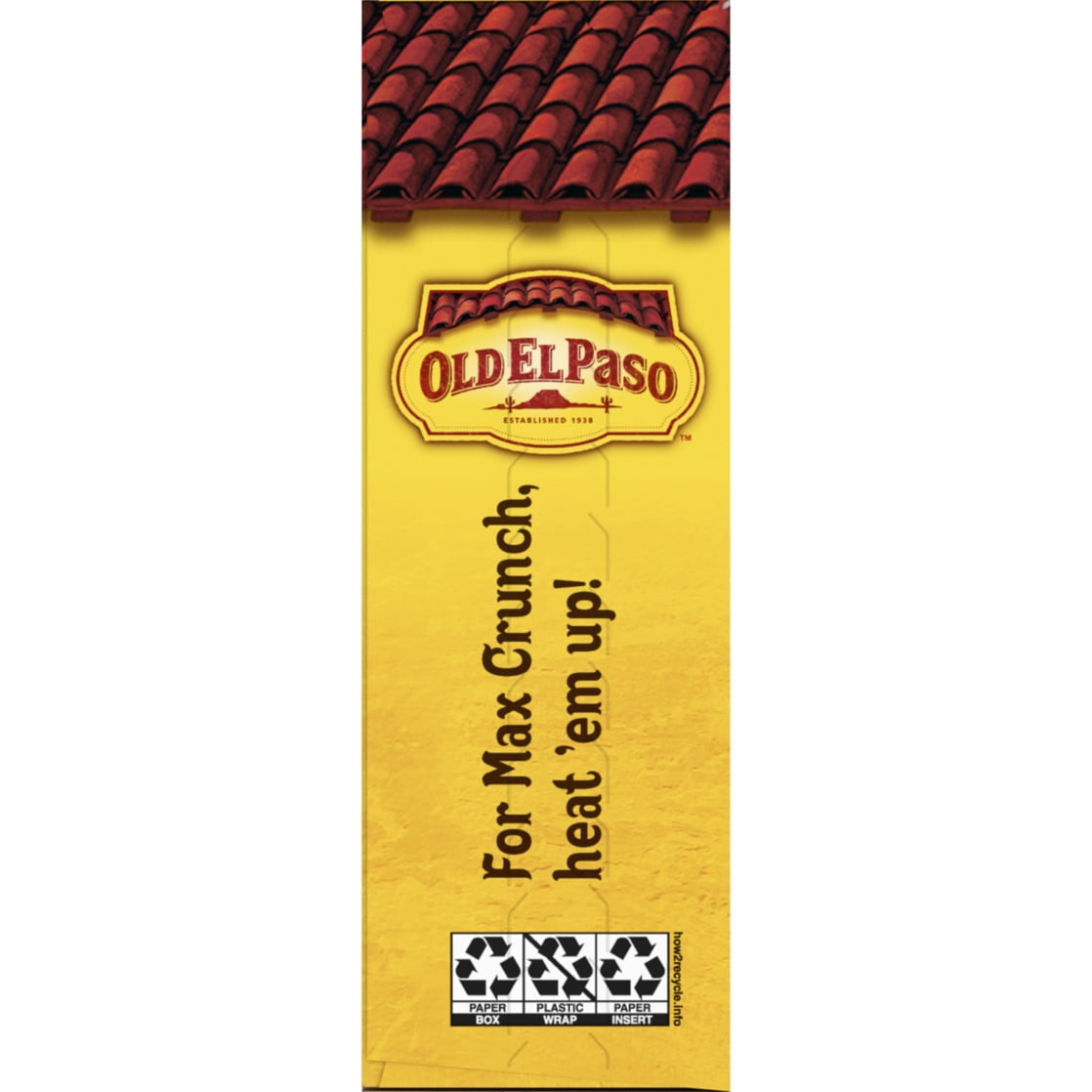 Old El Paso Crunchy White Corn Taco Shells, Gluten Free, 12 Ct., 4.6 oz.