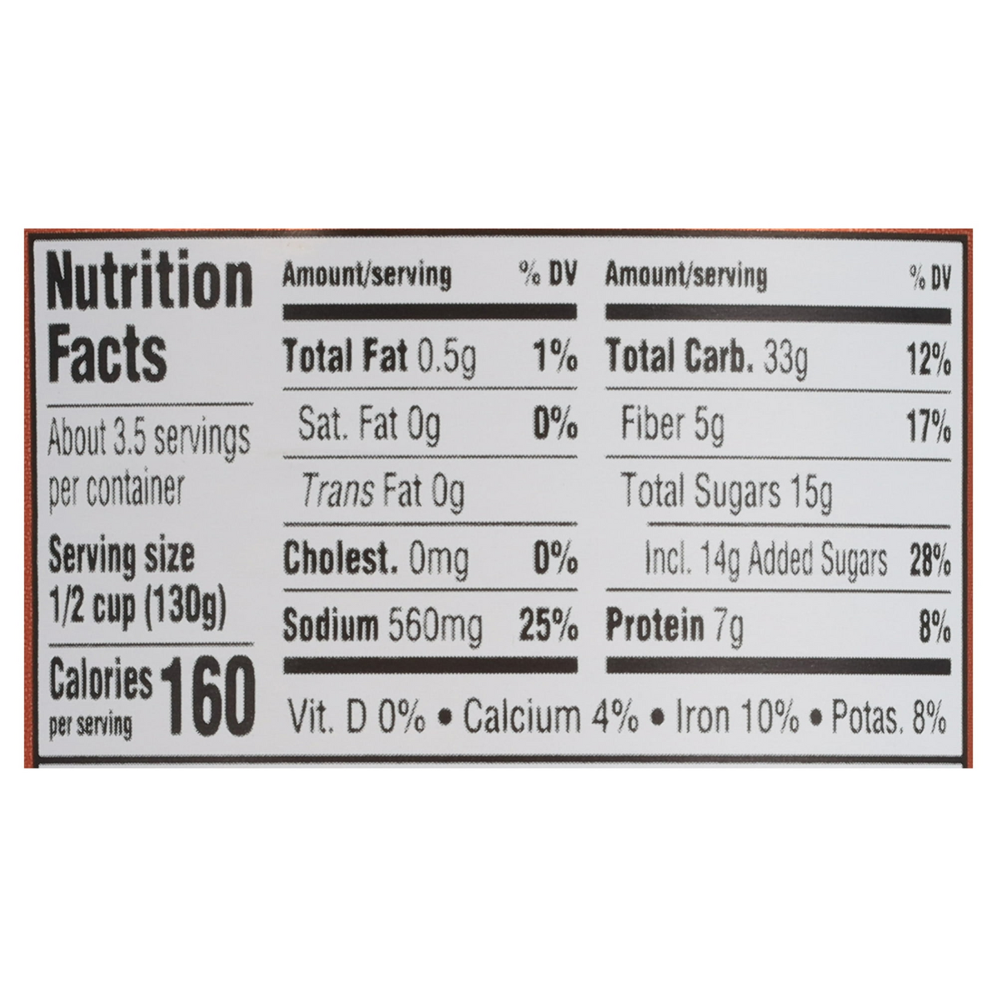 Bush's Brown Sugar Hickory Baked Beans, Canned Beans, 16 oz Can