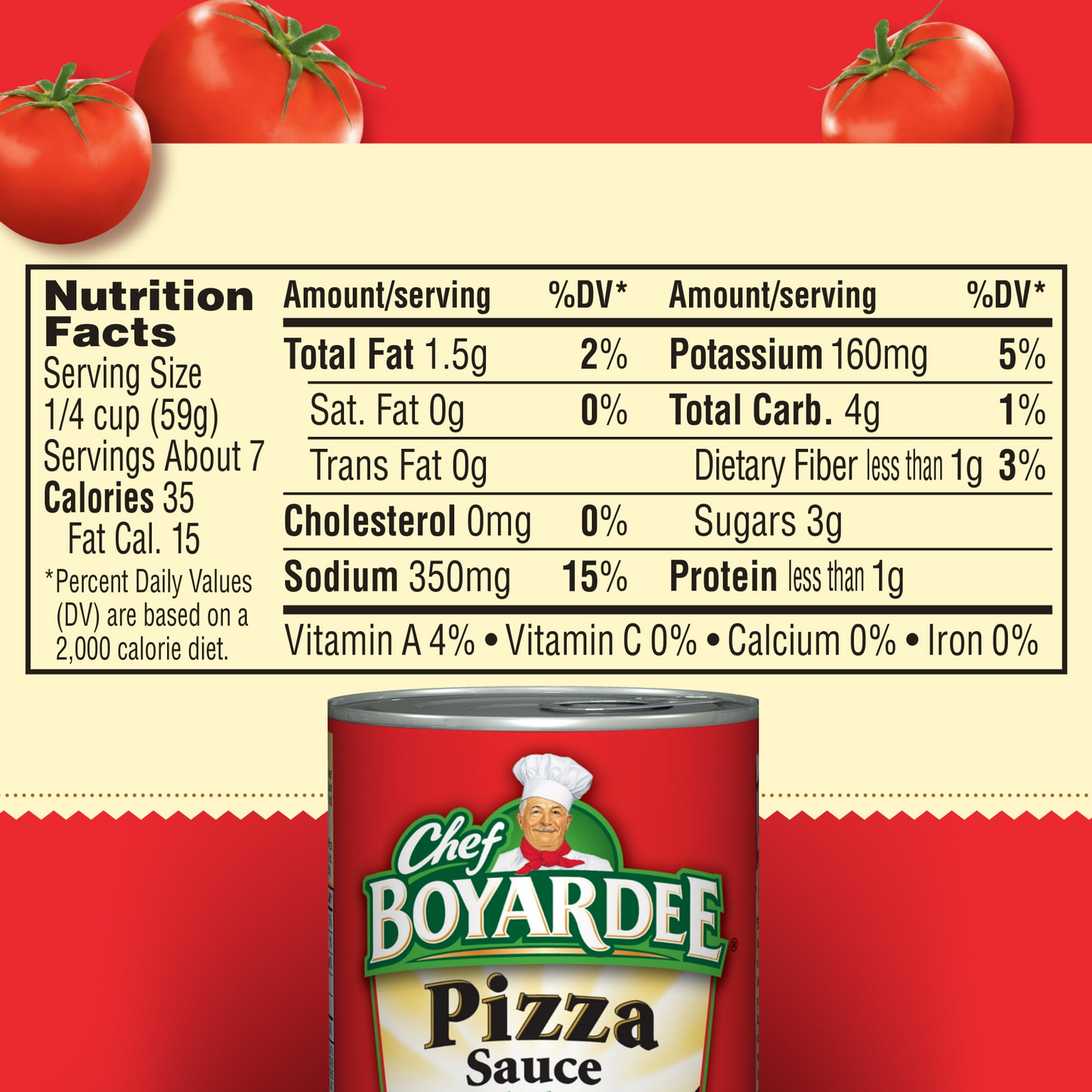 Chef Boyardee Pizza Sauce with Cheese, Ready-to-Eat Meal, 15 oz.