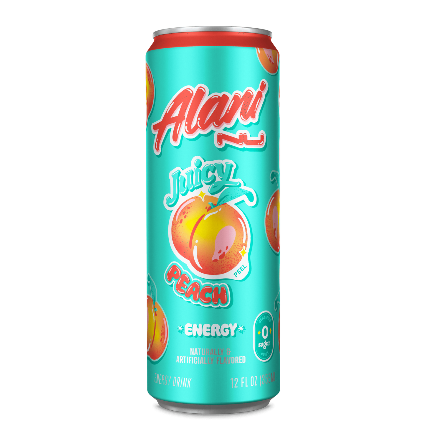 Alani, Juicy Peach, 12 fl oz, Single Can