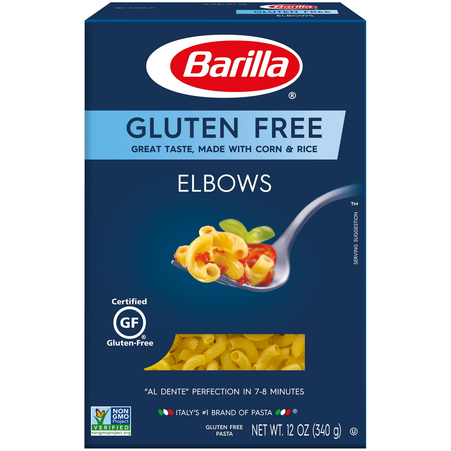 Barilla® Gluten Free Elbows Pasta, 12 oz