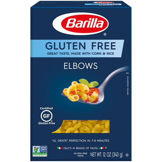Barilla® Gluten Free Elbows Pasta, 12 oz