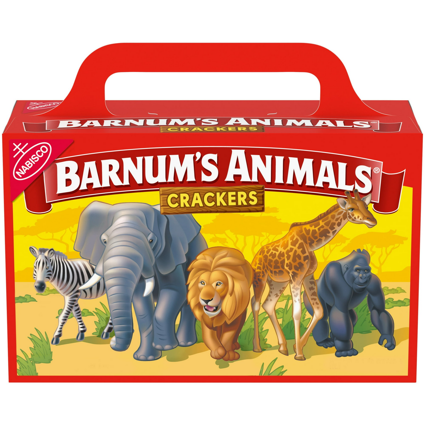 BARNUM'S Original Animal Crackers, Kids Snacks, 2.13 oz Box