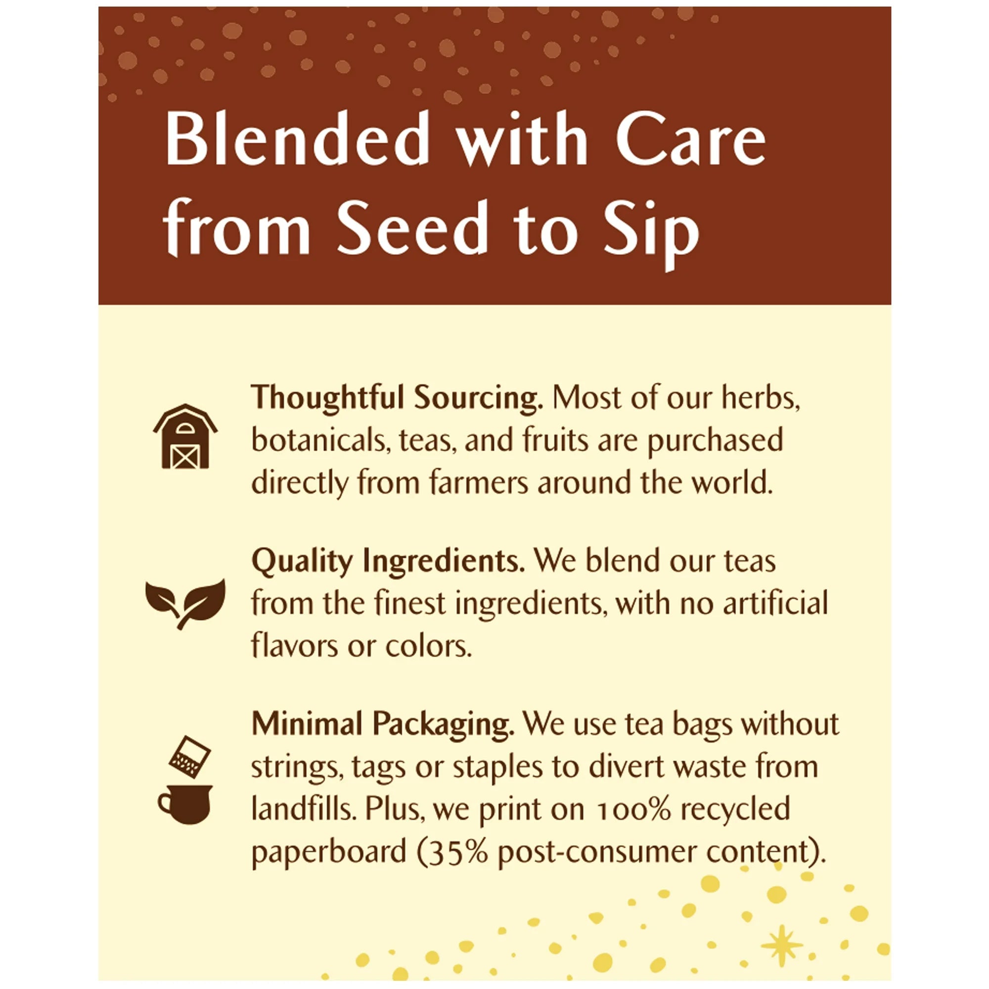 Celestial Seasonings Fireside Vanilla Spice Cozy Caffeine-Free Herbal Tea Bags