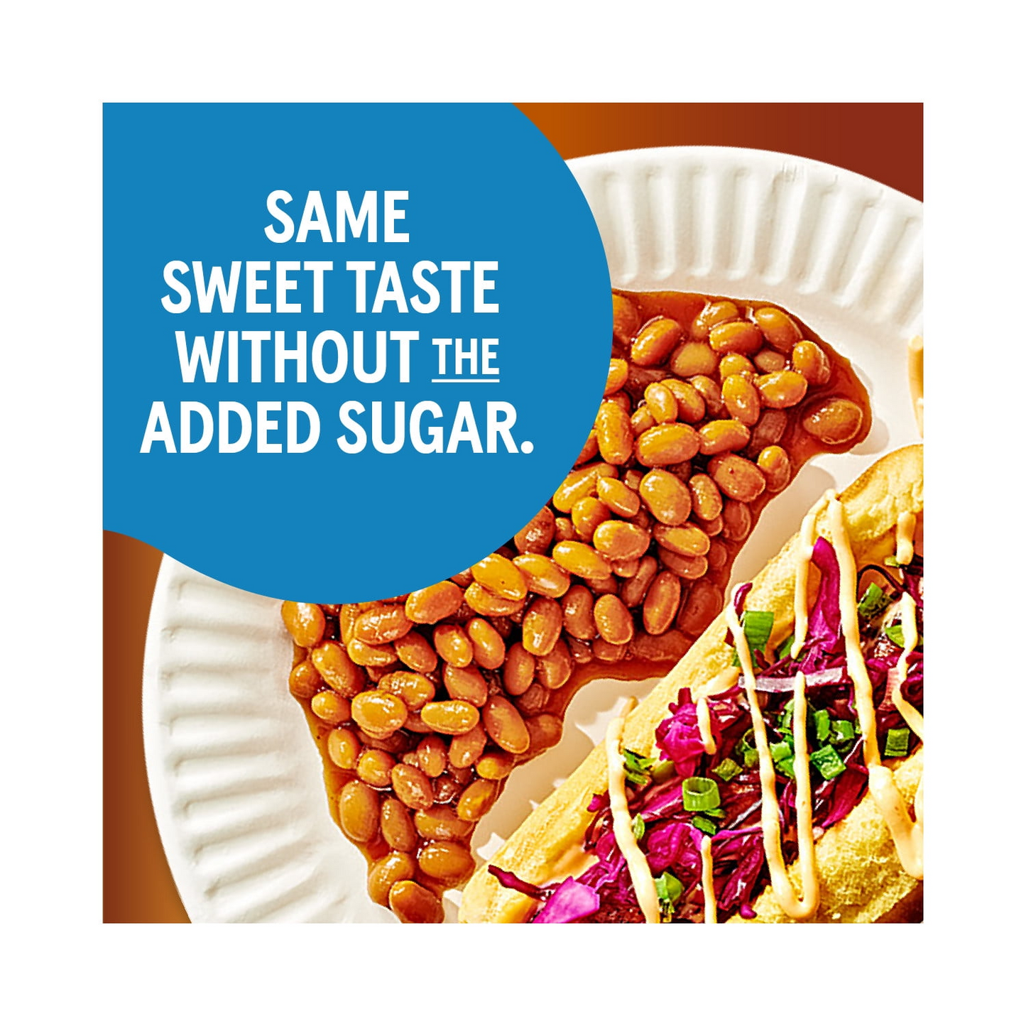 Bush's Zero Sugar Added Baked Beans, Canned Beans, 15.8 oz Can