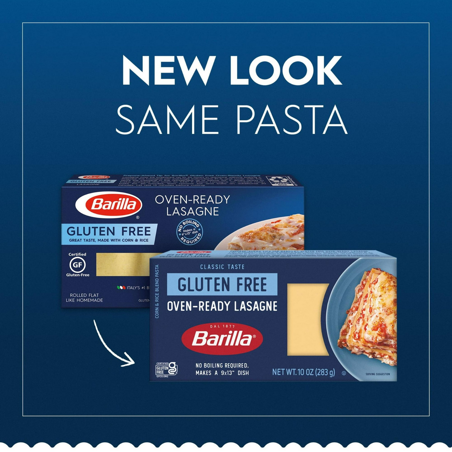Barilla Gluten Free Oven Ready Lasagna Pasta, 10 oz