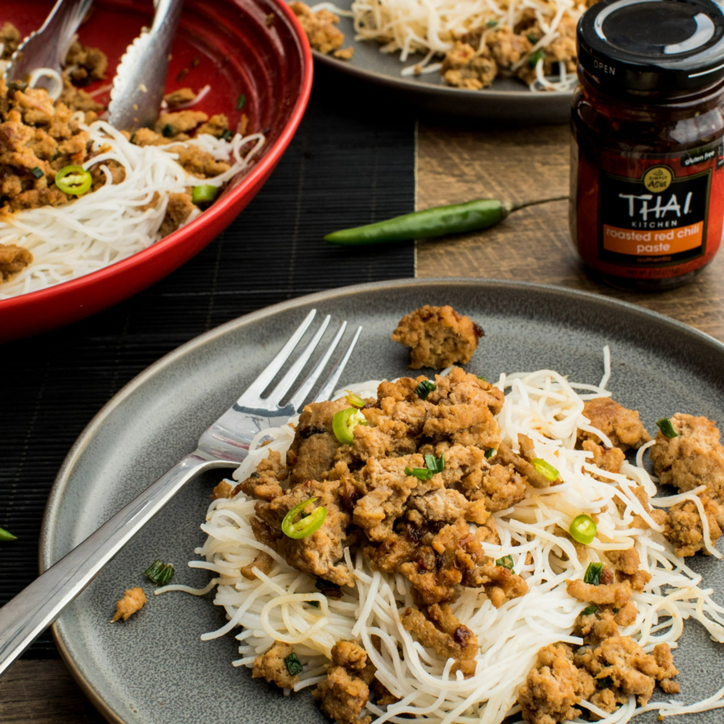 Thai Kitchen Gluten Free Gluten Free Roasted Red Chili Paste, 4.0 oz Jar