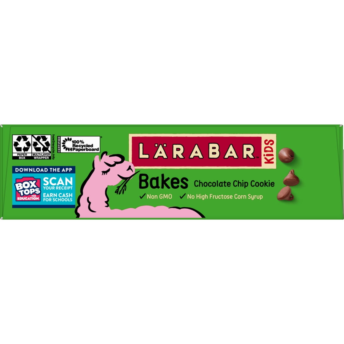 Larabar Kids Bakes Chocolate Chip Cookie Gluten Free Bars, 5.76 oz, 6 Ct