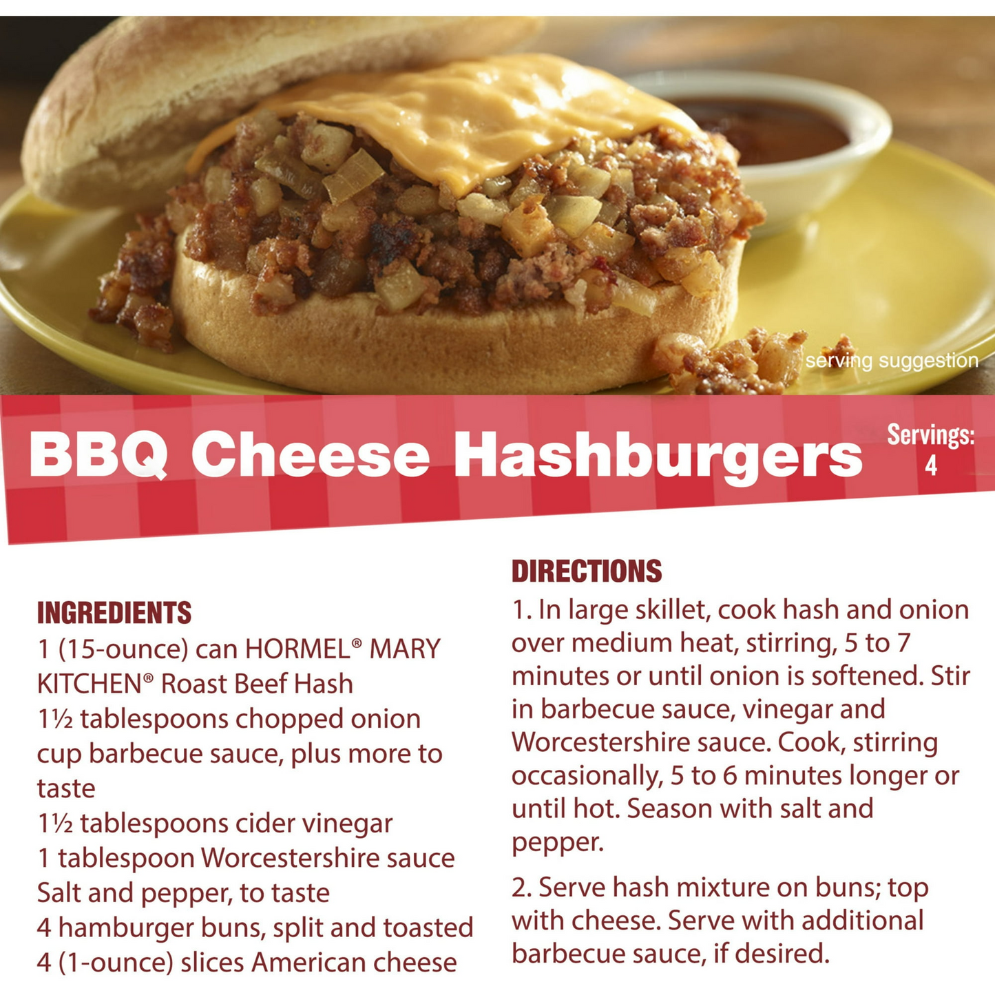 MARY KITCHEN Roast Beef Hash, Canned Roast Beef Hash, 14 oz Can