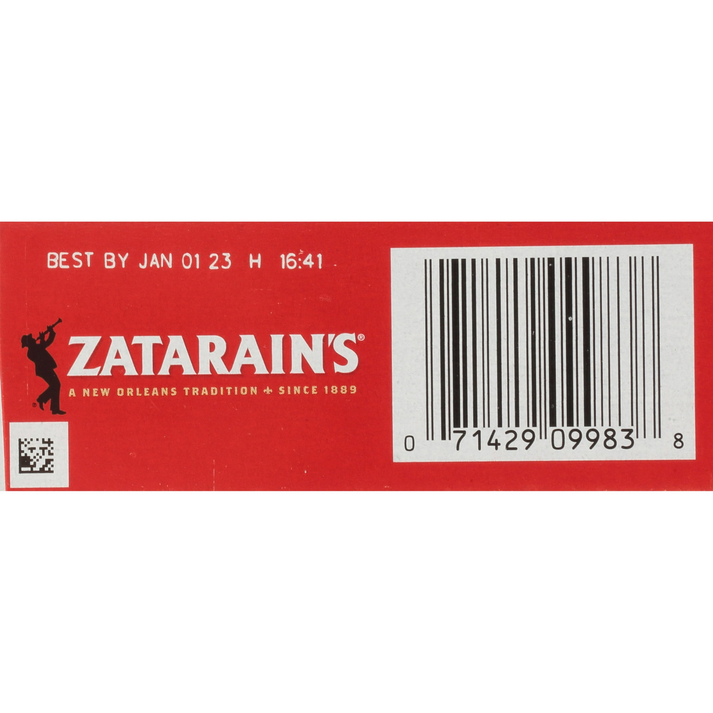 Zatarain's No Artificial Flavors Reduced Sodium Red Beans & Rice Mix, 8.0 oz Box