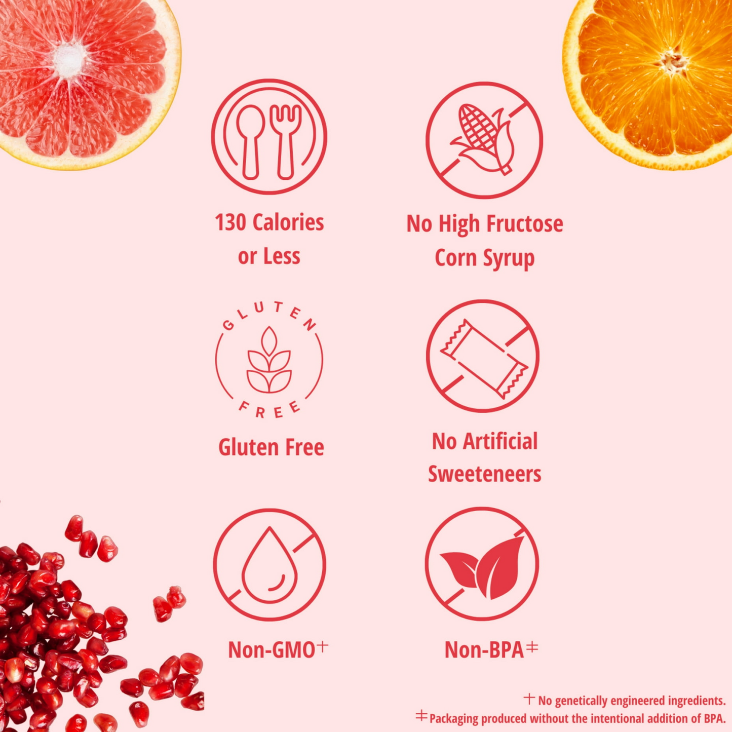 Del Monte Fruit refreshers Grapefruit and Oranges Fruit Cup Snacks in Sweetened Water, 7 oz Cup (Pack of 2)