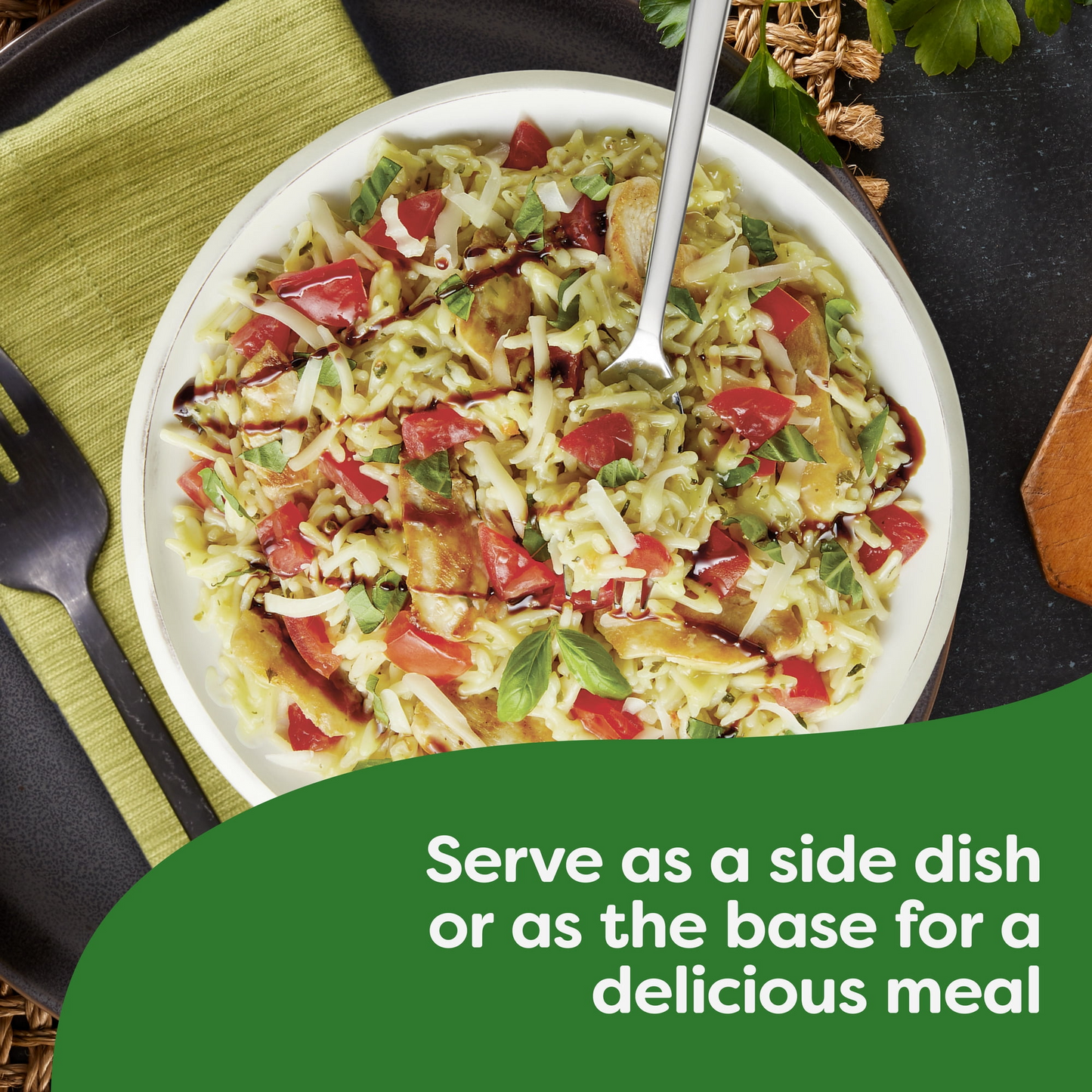 Knorr No Artificial Flavors Creamy Chicken Parboiled Rice Cooks in 7 Minutes, 5.7 oz Regular Pouch